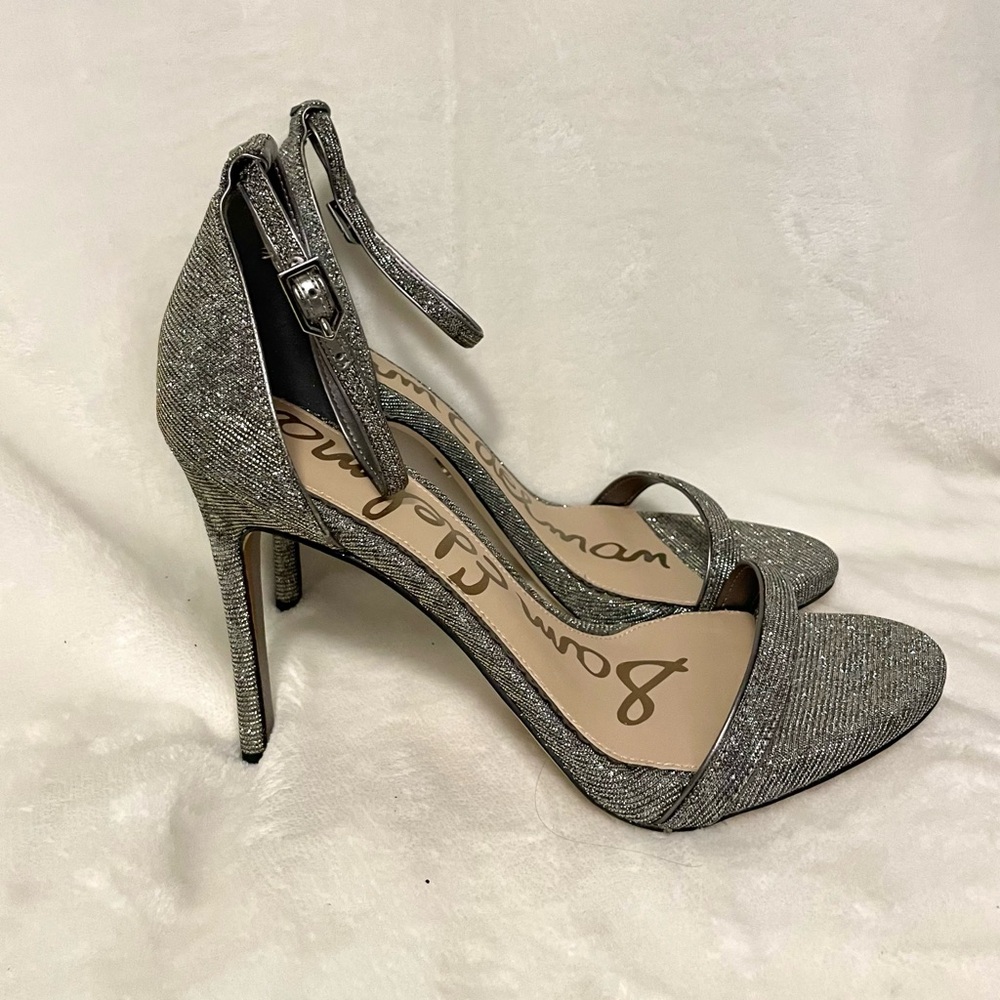 Sam Edelman Silver High Heel Sandals